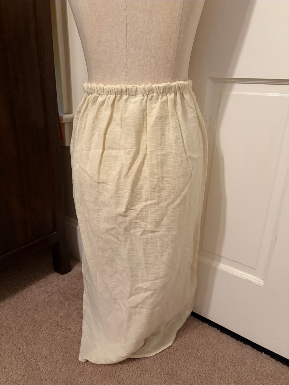 Linen wrap skirt - Picture 2 of 3